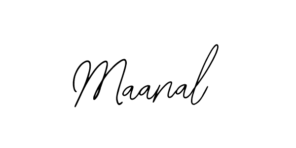 How to make Maanal signature? Bearetta-2O07w is a professional autograph style. Create handwritten signature for Maanal name. Maanal signature style 12 images and pictures png