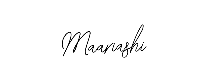 Also we have Maanashi name is the best signature style. Create professional handwritten signature collection using Bearetta-2O07w autograph style. Maanashi signature style 12 images and pictures png