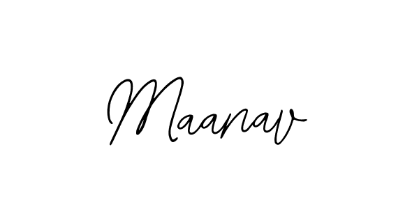 Make a beautiful signature design for name Maanav. With this signature (Bearetta-2O07w) style, you can create a handwritten signature for free. Maanav signature style 12 images and pictures png