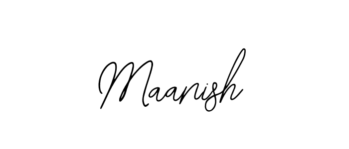 The best way (Bearetta-2O07w) to make a short signature is to pick only two or three words in your name. The name Maanish include a total of six letters. For converting this name. Maanish signature style 12 images and pictures png