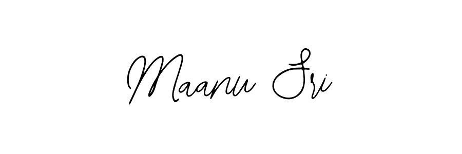 Maanu Sri stylish signature style. Best Handwritten Sign (Bearetta-2O07w) for my name. Handwritten Signature Collection Ideas for my name Maanu Sri. Maanu Sri signature style 12 images and pictures png