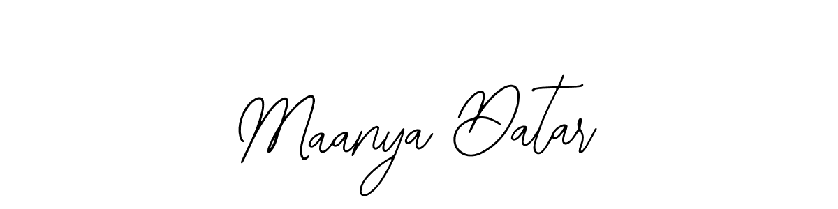 Also we have Maanya Datar name is the best signature style. Create professional handwritten signature collection using Bearetta-2O07w autograph style. Maanya Datar signature style 12 images and pictures png