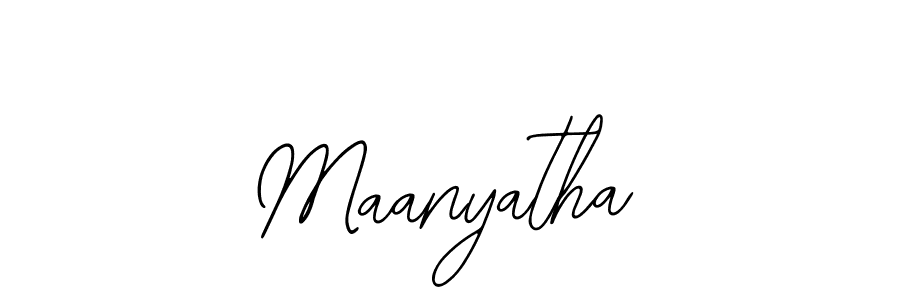 Also You can easily find your signature by using the search form. We will create Maanyatha name handwritten signature images for you free of cost using Bearetta-2O07w sign style. Maanyatha signature style 12 images and pictures png