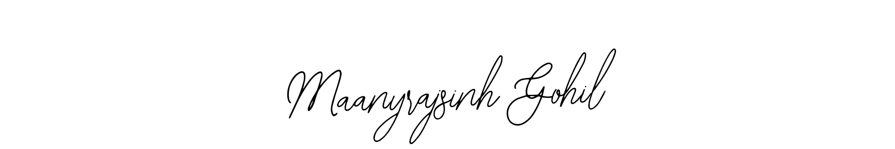 You can use this online signature creator to create a handwritten signature for the name Maanyrajsinh Gohil. This is the best online autograph maker. Maanyrajsinh Gohil signature style 12 images and pictures png