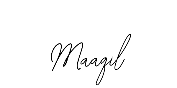 Design your own signature with our free online signature maker. With this signature software, you can create a handwritten (Bearetta-2O07w) signature for name Maaqil. Maaqil signature style 12 images and pictures png