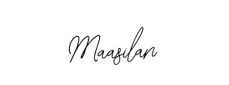 if you are searching for the best signature style for your name Maasilan. so please give up your signature search. here we have designed multiple signature styles  using Bearetta-2O07w. Maasilan signature style 12 images and pictures png