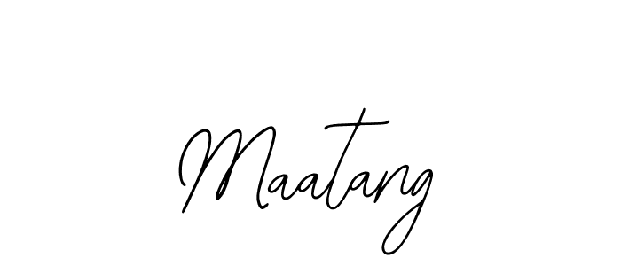 Maatang stylish signature style. Best Handwritten Sign (Bearetta-2O07w) for my name. Handwritten Signature Collection Ideas for my name Maatang. Maatang signature style 12 images and pictures png