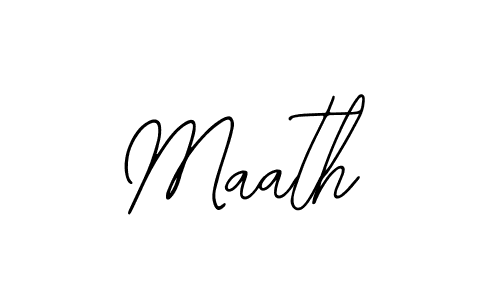 Make a beautiful signature design for name Maath. With this signature (Bearetta-2O07w) style, you can create a handwritten signature for free. Maath signature style 12 images and pictures png