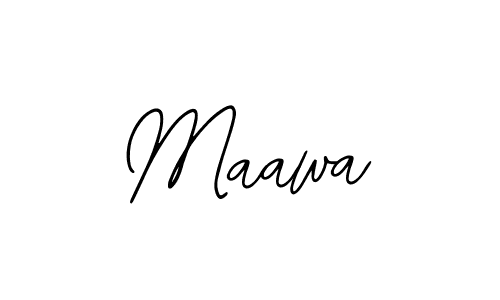 How to make Maawa signature? Bearetta-2O07w is a professional autograph style. Create handwritten signature for Maawa name. Maawa signature style 12 images and pictures png