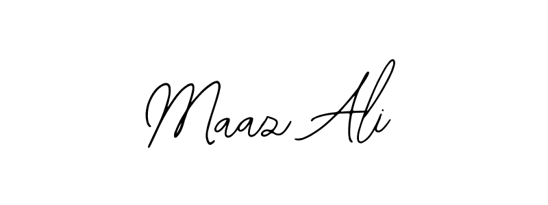 Make a beautiful signature design for name Maaz Ali. With this signature (Bearetta-2O07w) style, you can create a handwritten signature for free. Maaz Ali signature style 12 images and pictures png