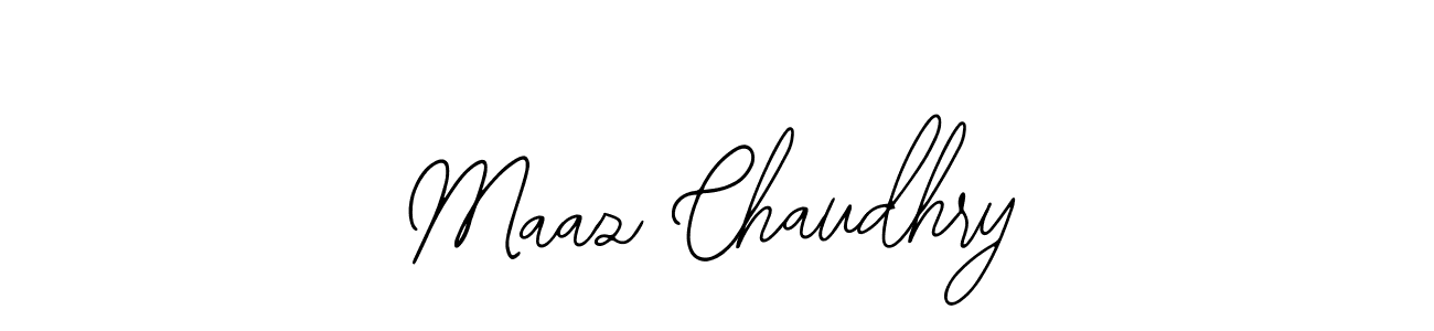 Create a beautiful signature design for name Maaz Chaudhry. With this signature (Bearetta-2O07w) fonts, you can make a handwritten signature for free. Maaz Chaudhry signature style 12 images and pictures png