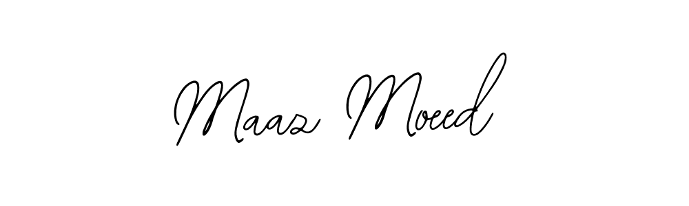 Make a beautiful signature design for name Maaz Moeed. Use this online signature maker to create a handwritten signature for free. Maaz Moeed signature style 12 images and pictures png