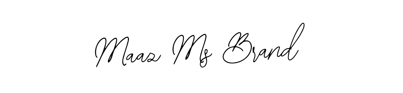 Create a beautiful signature design for name Maaz Ms Brand. With this signature (Bearetta-2O07w) fonts, you can make a handwritten signature for free. Maaz Ms Brand signature style 12 images and pictures png