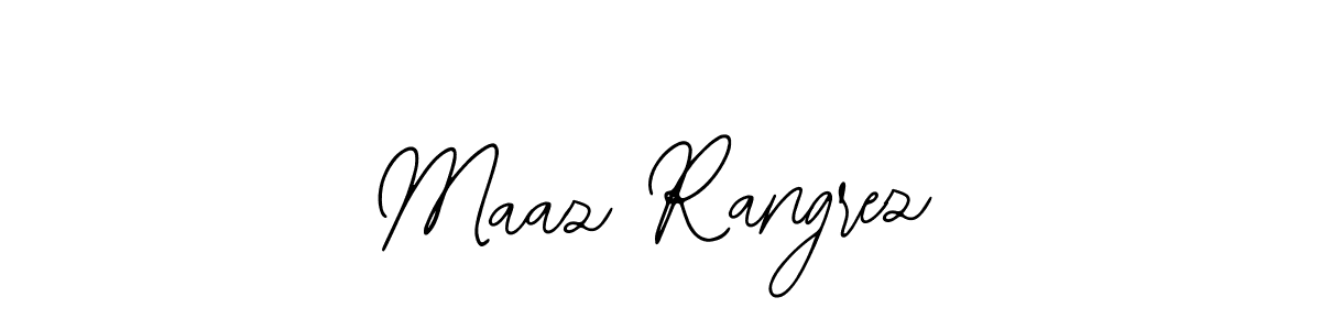 Once you've used our free online signature maker to create your best signature Bearetta-2O07w style, it's time to enjoy all of the benefits that Maaz Rangrez name signing documents. Maaz Rangrez signature style 12 images and pictures png