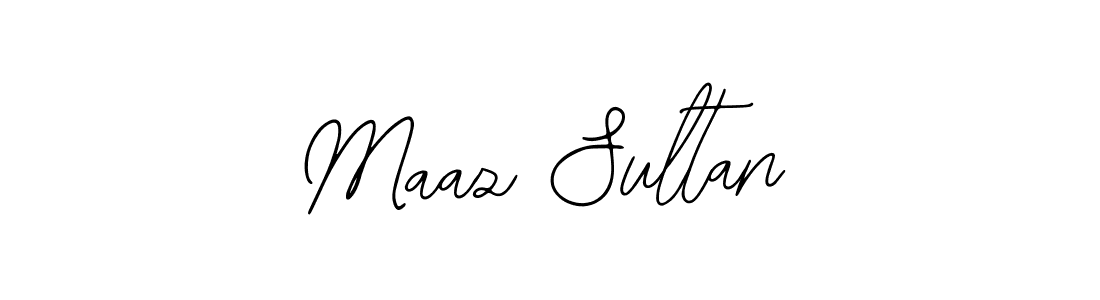 How to make Maaz Sultan signature? Bearetta-2O07w is a professional autograph style. Create handwritten signature for Maaz Sultan name. Maaz Sultan signature style 12 images and pictures png