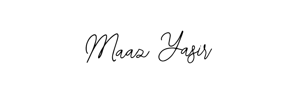 How to make Maaz Yasir signature? Bearetta-2O07w is a professional autograph style. Create handwritten signature for Maaz Yasir name. Maaz Yasir signature style 12 images and pictures png