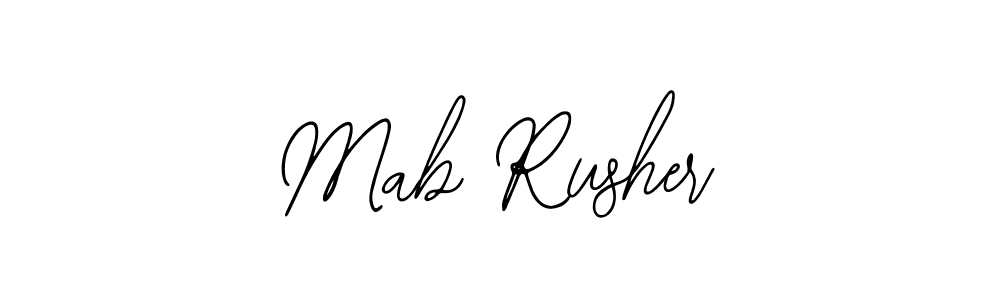 Check out images of Autograph of Mab Rusher name. Actor Mab Rusher Signature Style. Bearetta-2O07w is a professional sign style online. Mab Rusher signature style 12 images and pictures png