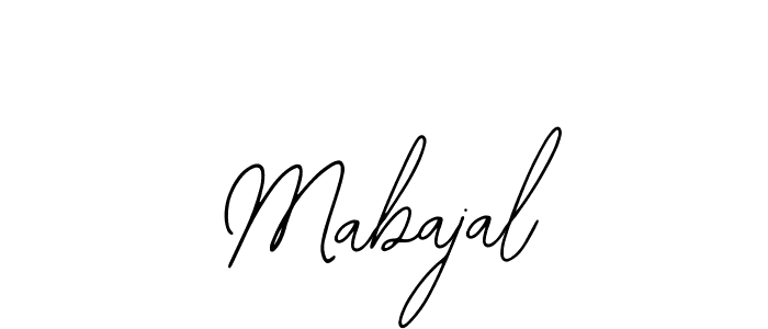 Also we have Mabajal name is the best signature style. Create professional handwritten signature collection using Bearetta-2O07w autograph style. Mabajal signature style 12 images and pictures png