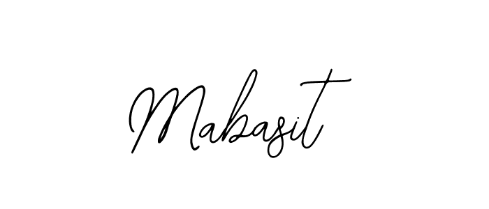 How to make Mabasit signature? Bearetta-2O07w is a professional autograph style. Create handwritten signature for Mabasit name. Mabasit signature style 12 images and pictures png