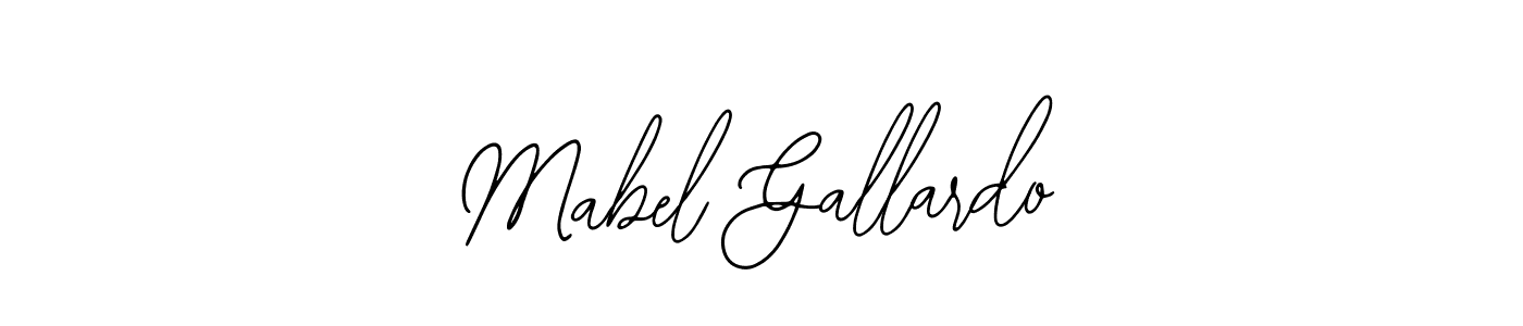 Use a signature maker to create a handwritten signature online. With this signature software, you can design (Bearetta-2O07w) your own signature for name Mabel Gallardo. Mabel Gallardo signature style 12 images and pictures png