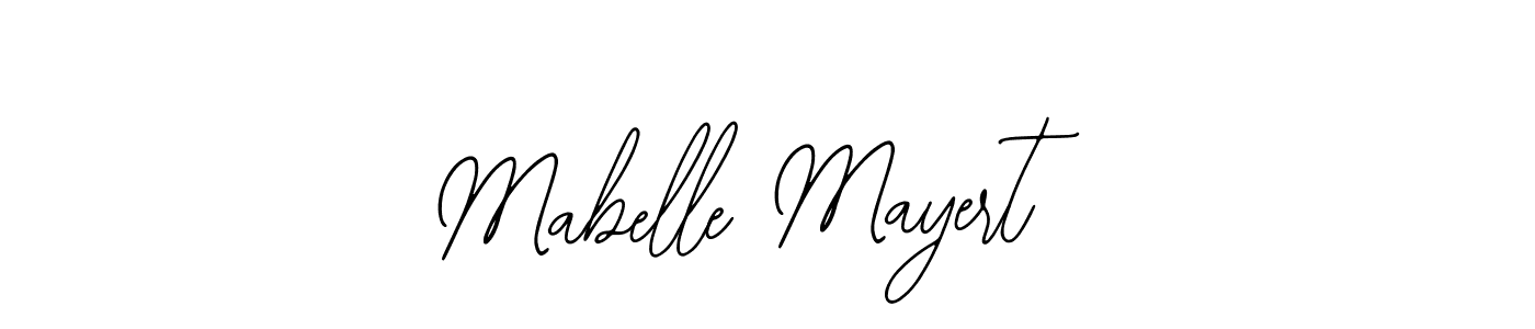 How to make Mabelle Mayert name signature. Use Bearetta-2O07w style for creating short signs online. This is the latest handwritten sign. Mabelle Mayert signature style 12 images and pictures png