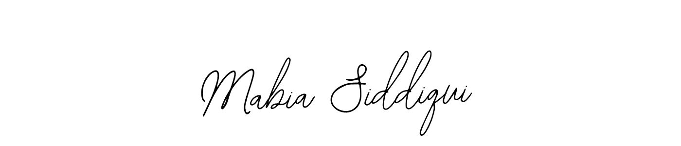 Design your own signature with our free online signature maker. With this signature software, you can create a handwritten (Bearetta-2O07w) signature for name Mabia Siddiqui. Mabia Siddiqui signature style 12 images and pictures png