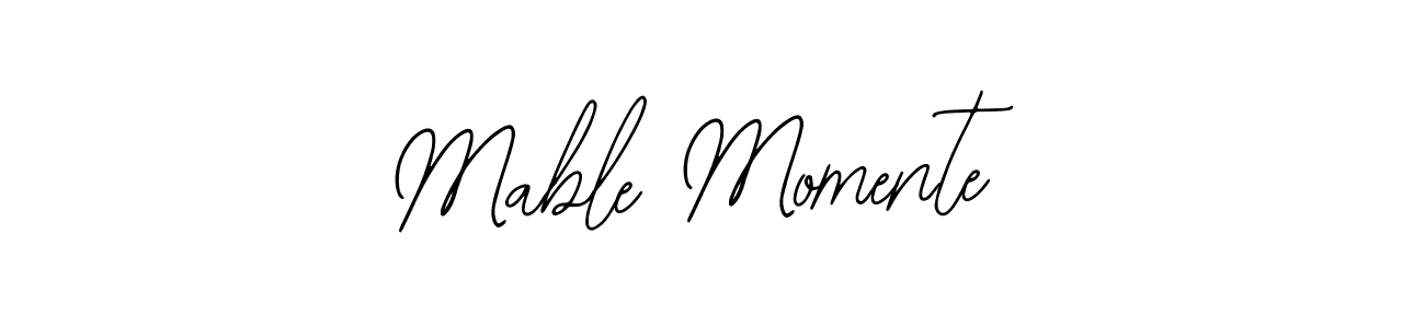 Use a signature maker to create a handwritten signature online. With this signature software, you can design (Bearetta-2O07w) your own signature for name Mable Momente. Mable Momente signature style 12 images and pictures png