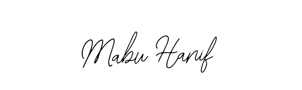 Similarly Bearetta-2O07w is the best handwritten signature design. Signature creator online .You can use it as an online autograph creator for name Mabu Hanif. Mabu Hanif signature style 12 images and pictures png