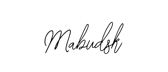 Best and Professional Signature Style for Mabudsk. Bearetta-2O07w Best Signature Style Collection. Mabudsk signature style 12 images and pictures png