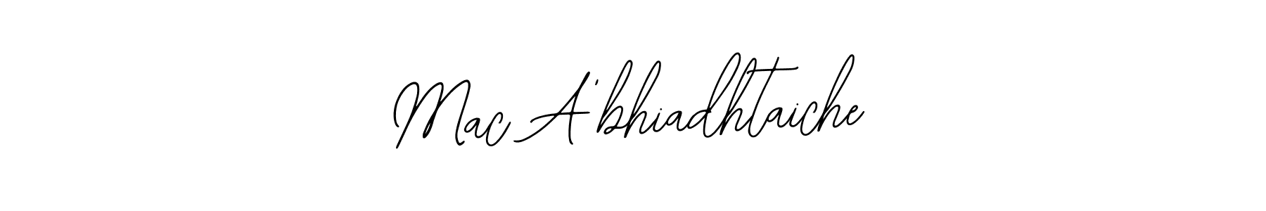 It looks lik you need a new signature style for name Mac A'bhiadhtaiche. Design unique handwritten (Bearetta-2O07w) signature with our free signature maker in just a few clicks. Mac A'bhiadhtaiche signature style 12 images and pictures png