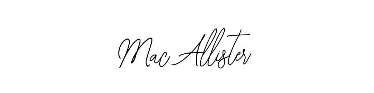 How to make Mac Allister signature? Bearetta-2O07w is a professional autograph style. Create handwritten signature for Mac Allister name. Mac Allister signature style 12 images and pictures png