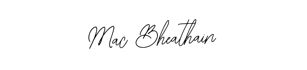 It looks lik you need a new signature style for name Mac Bheathain. Design unique handwritten (Bearetta-2O07w) signature with our free signature maker in just a few clicks. Mac Bheathain signature style 12 images and pictures png