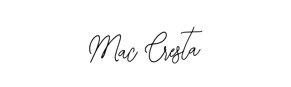 Also we have Mac Cresta name is the best signature style. Create professional handwritten signature collection using Bearetta-2O07w autograph style. Mac Cresta signature style 12 images and pictures png