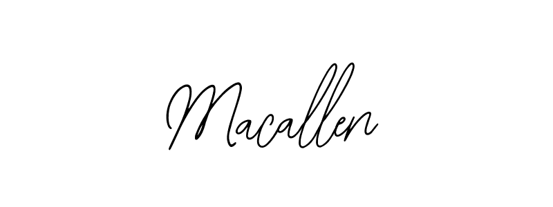 Make a beautiful signature design for name Macallen. Use this online signature maker to create a handwritten signature for free. Macallen signature style 12 images and pictures png