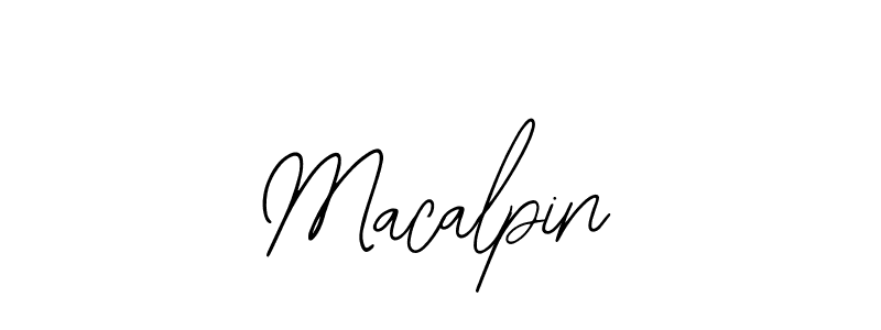 Also You can easily find your signature by using the search form. We will create Macalpin name handwritten signature images for you free of cost using Bearetta-2O07w sign style. Macalpin signature style 12 images and pictures png