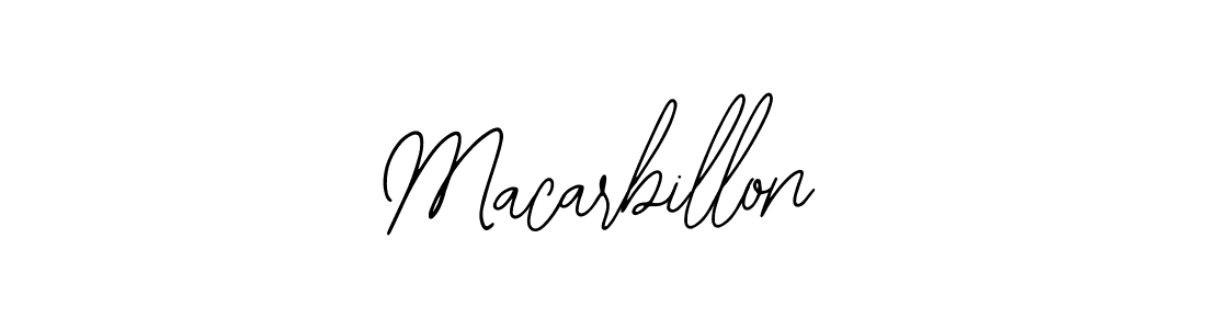 Macarbillon stylish signature style. Best Handwritten Sign (Bearetta-2O07w) for my name. Handwritten Signature Collection Ideas for my name Macarbillon. Macarbillon signature style 12 images and pictures png