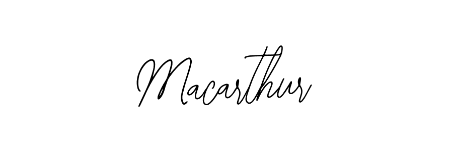 The best way (Bearetta-2O07w) to make a short signature is to pick only two or three words in your name. The name Macarthur include a total of six letters. For converting this name. Macarthur signature style 12 images and pictures png