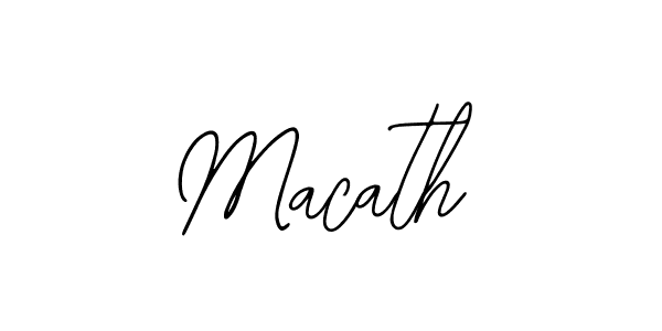 Make a beautiful signature design for name Macath. With this signature (Bearetta-2O07w) style, you can create a handwritten signature for free. Macath signature style 12 images and pictures png