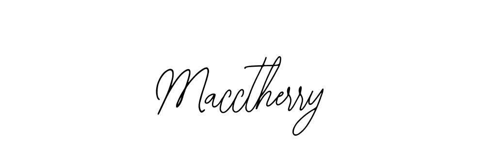 Similarly Bearetta-2O07w is the best handwritten signature design. Signature creator online .You can use it as an online autograph creator for name Macctherry. Macctherry signature style 12 images and pictures png