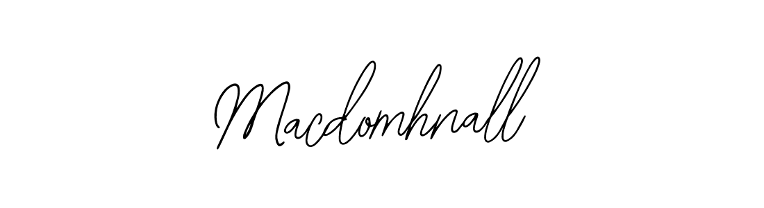 Macdomhnall stylish signature style. Best Handwritten Sign (Bearetta-2O07w) for my name. Handwritten Signature Collection Ideas for my name Macdomhnall. Macdomhnall signature style 12 images and pictures png