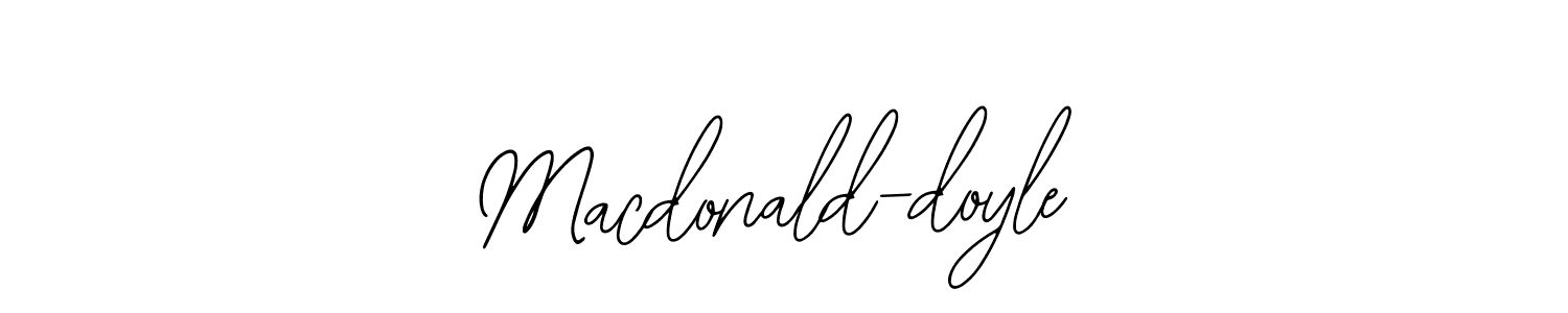 Also You can easily find your signature by using the search form. We will create Macdonald-doyle name handwritten signature images for you free of cost using Bearetta-2O07w sign style. Macdonald-doyle signature style 12 images and pictures png