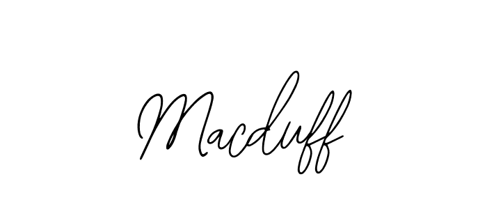 How to make Macduff name signature. Use Bearetta-2O07w style for creating short signs online. This is the latest handwritten sign. Macduff signature style 12 images and pictures png
