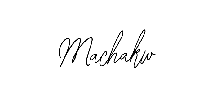 Machakw stylish signature style. Best Handwritten Sign (Bearetta-2O07w) for my name. Handwritten Signature Collection Ideas for my name Machakw. Machakw signature style 12 images and pictures png