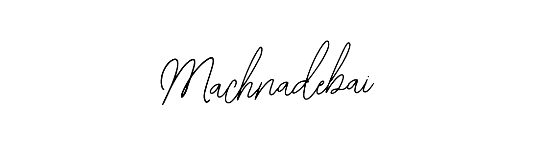 Machnadebai stylish signature style. Best Handwritten Sign (Bearetta-2O07w) for my name. Handwritten Signature Collection Ideas for my name Machnadebai. Machnadebai signature style 12 images and pictures png