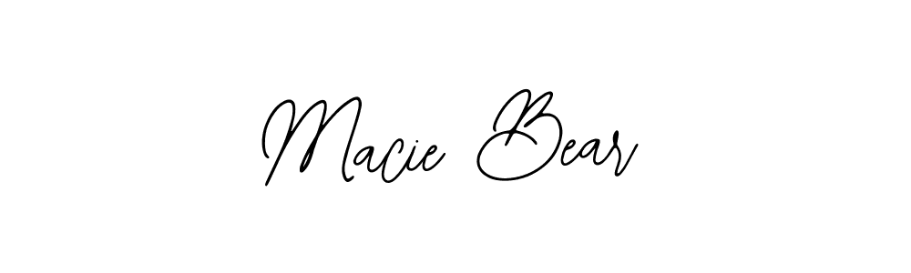 Design your own signature with our free online signature maker. With this signature software, you can create a handwritten (Bearetta-2O07w) signature for name Macie Bear. Macie Bear signature style 12 images and pictures png