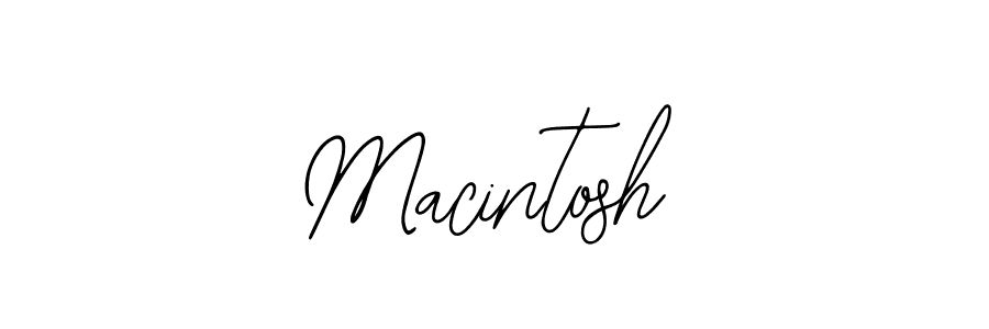 How to make Macintosh name signature. Use Bearetta-2O07w style for creating short signs online. This is the latest handwritten sign. Macintosh signature style 12 images and pictures png