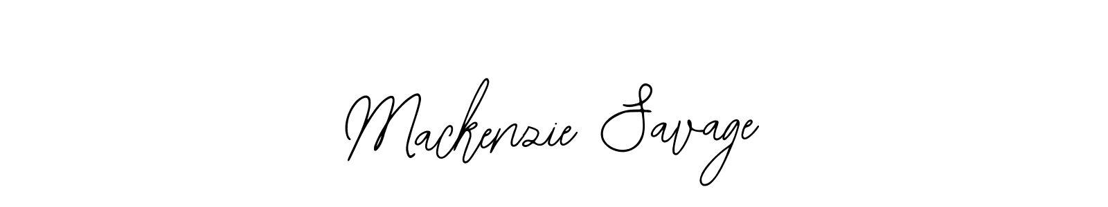 Mackenzie Savage stylish signature style. Best Handwritten Sign (Bearetta-2O07w) for my name. Handwritten Signature Collection Ideas for my name Mackenzie Savage. Mackenzie Savage signature style 12 images and pictures png