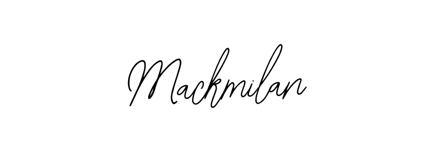 How to make Mackmilan signature? Bearetta-2O07w is a professional autograph style. Create handwritten signature for Mackmilan name. Mackmilan signature style 12 images and pictures png