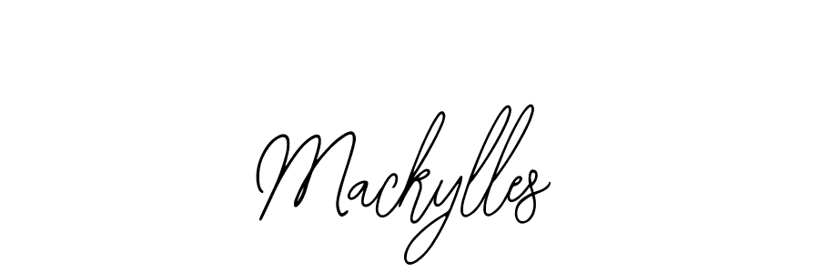 How to make Mackylles signature? Bearetta-2O07w is a professional autograph style. Create handwritten signature for Mackylles name. Mackylles signature style 12 images and pictures png