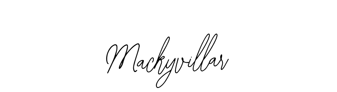 The best way (Bearetta-2O07w) to make a short signature is to pick only two or three words in your name. The name Mackyvillar include a total of six letters. For converting this name. Mackyvillar signature style 12 images and pictures png